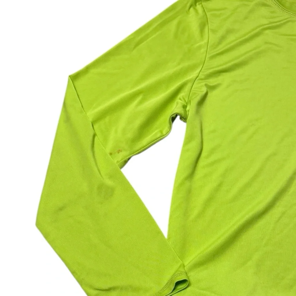 Spyder | 2 Piece Kids Swim Set in Neon Yellow Green and Gray Size Large L